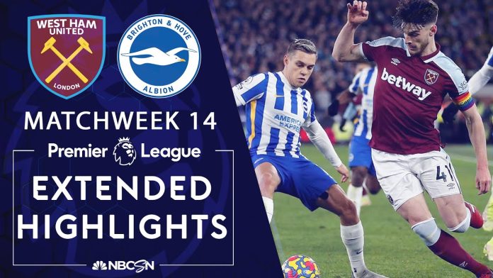 west ham vs brighton & hove albion f.c. lineups